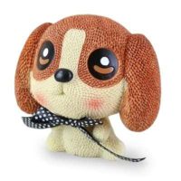 tirelire bébé chien colorée