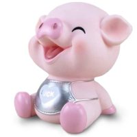 Tirelire Bébé Cochon Rose en silicone