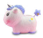 Tirelire Bébé Licorne Bleu