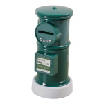 tirelire boîte aux lettres