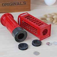 cabine téléphonique rouge tirelire