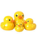 tirelire canard jaune