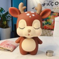 Tirelire cervidés design