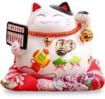 Tirelire Chat Chinois Porte-Bonheur