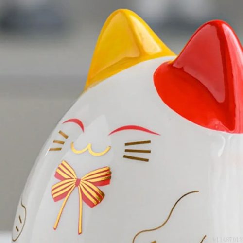 Design raffiné de la Tirelire Chat