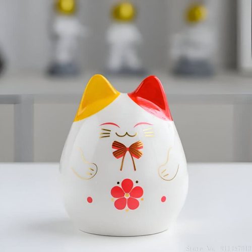 Tirelire Chat en Céramique