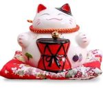 Tirelire Chat Japonais Porte-Bonheur