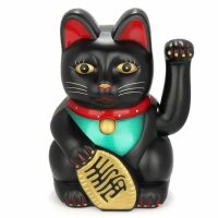 Tirelire Chat Maneki-Neko Noir