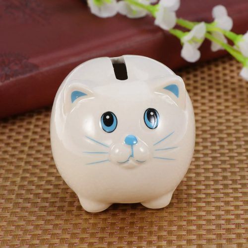tirelire enfant design chat