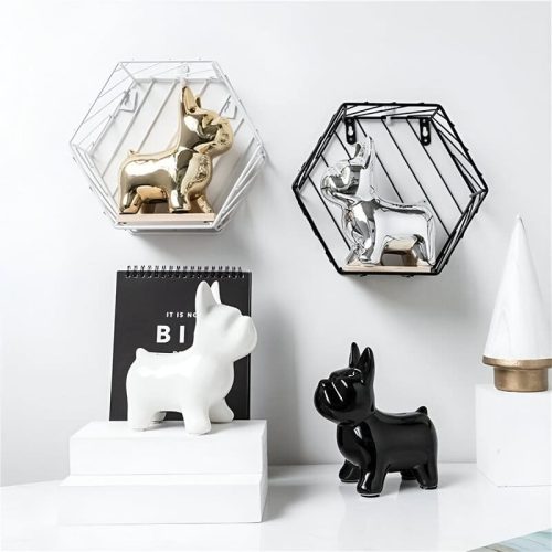 bouledogue français en céramique
