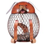 tirelire chien en fer