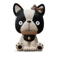 économie avec tirelire chien manga