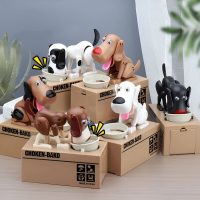 tirelire chien amusante