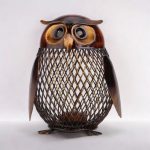 Tirelire Chouette en Fer