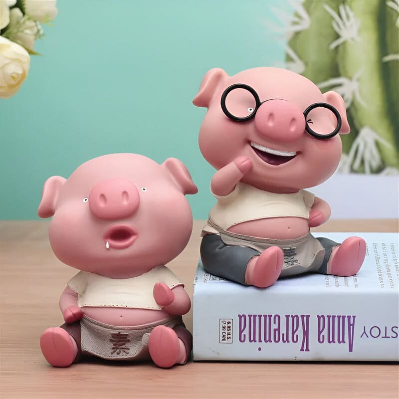 tirelire cochon drôle