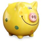 Tirelire Cochon Jaune