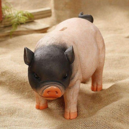 cochon tirelire réaliste