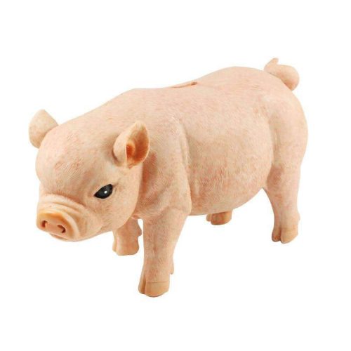 tirelire cochon réaliste
