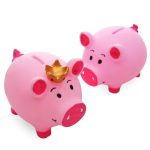 tirelire cochon couronne