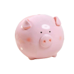 tirelire cochon rond