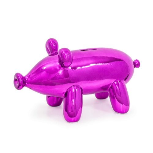 tirelire cochon rose design
