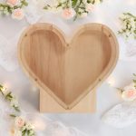 tirelire cœur mariage élégante