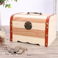 Tirelire éducative bois