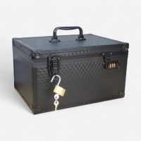 tirelire coffre-fort noir