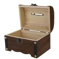 Tirelire coffre rustique