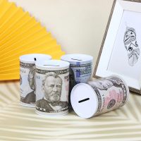 économie avec Tirelire Billet Dollar