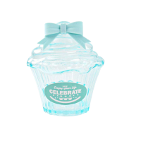 tirelire cupcake transparente