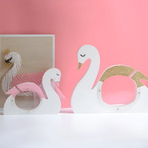 tirelire cygne élégante