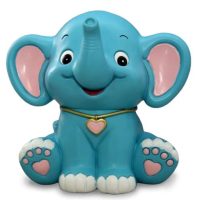 Jolie Tirelire Éléphant Rose pour enfants