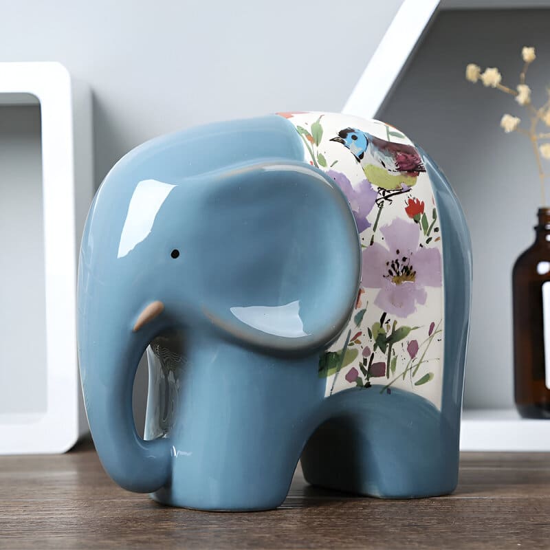 Tirelire Éléphant en Céramique – Image 3