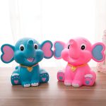 tirelire éléphant rose