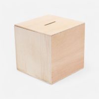 tirelire personnalisée en bois