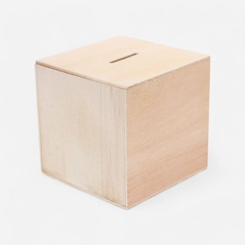 tirelire personnalisée en bois