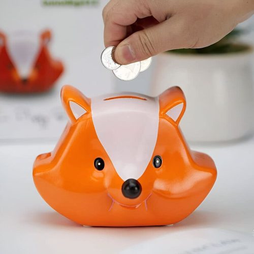 Renard tirelire pour enfants