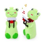 tirelire grenouille électrique