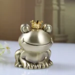 tirelire grenouille couronne