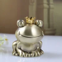 tirelire grenouille couronne