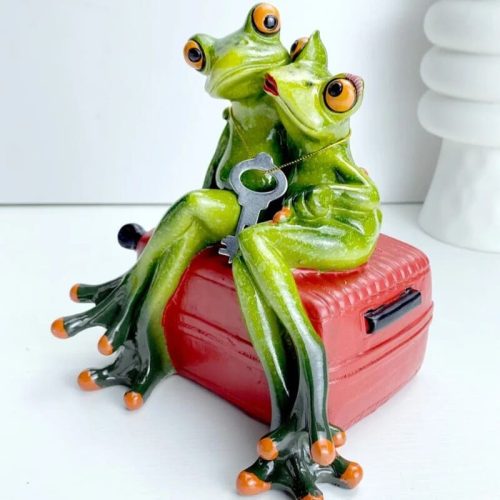 objet décoratif grenouille
