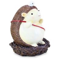 décoration tirelire hérisson