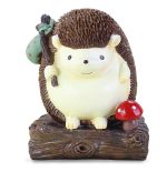 tirelire hérisson en résine