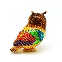 Ttirelire hibou en ceramique