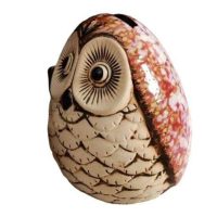 tirelire hibou en céramique