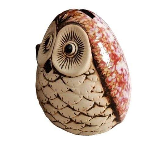 tirelire hibou en céramique