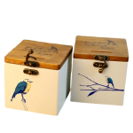 tirelire japonaise en bois