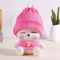 tirelire résine lapin