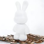 Tirelire Lapin Blanc